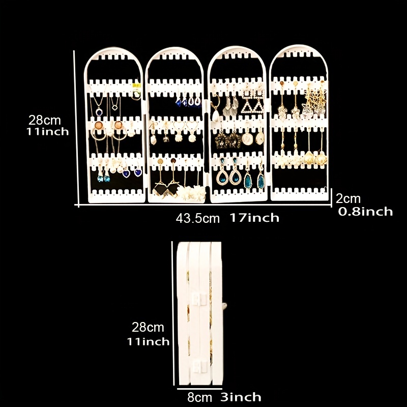 Large Capacity Earrings Storage Box for Jewellery