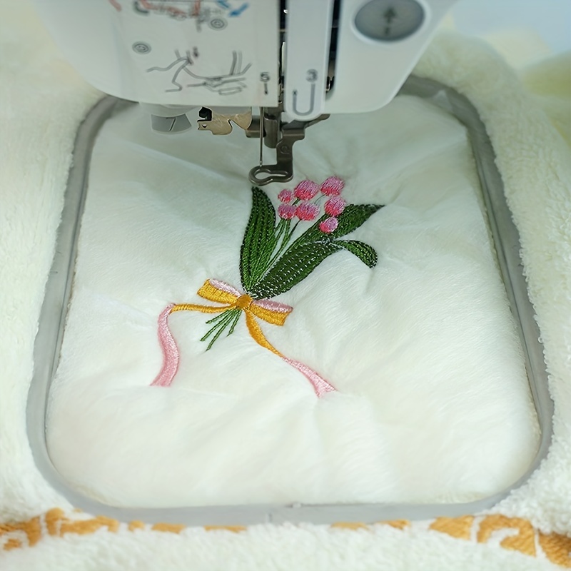Water Soluble Machine Embroidery Stabilizer Backing Topping - Temu