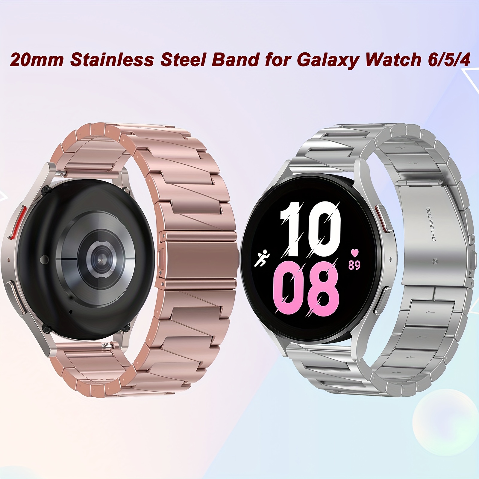 Samsung Galaxy Watch 5 / 5 Pro Band - Bracelet en acier inoxydable