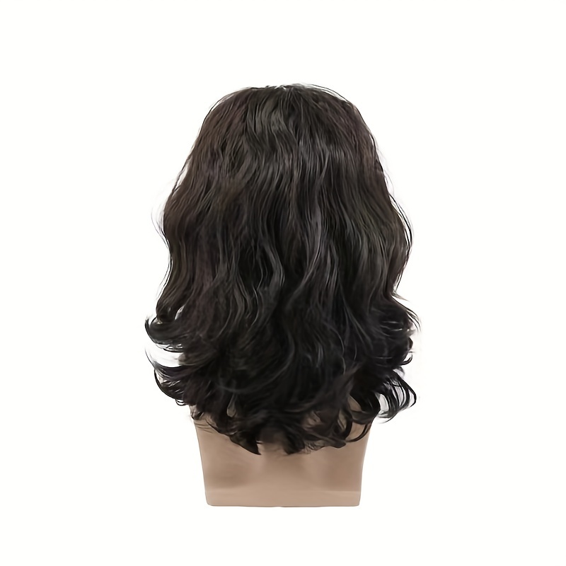 Black shop vintage wig