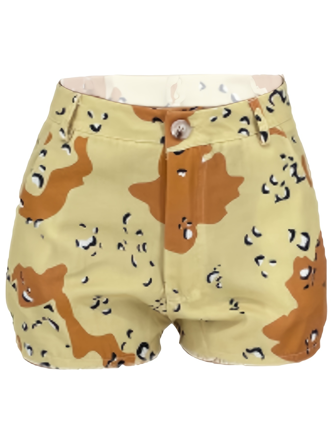 Camo Pockets Non stretch Gothic Stylish Comfy - Shorts Temu Loose