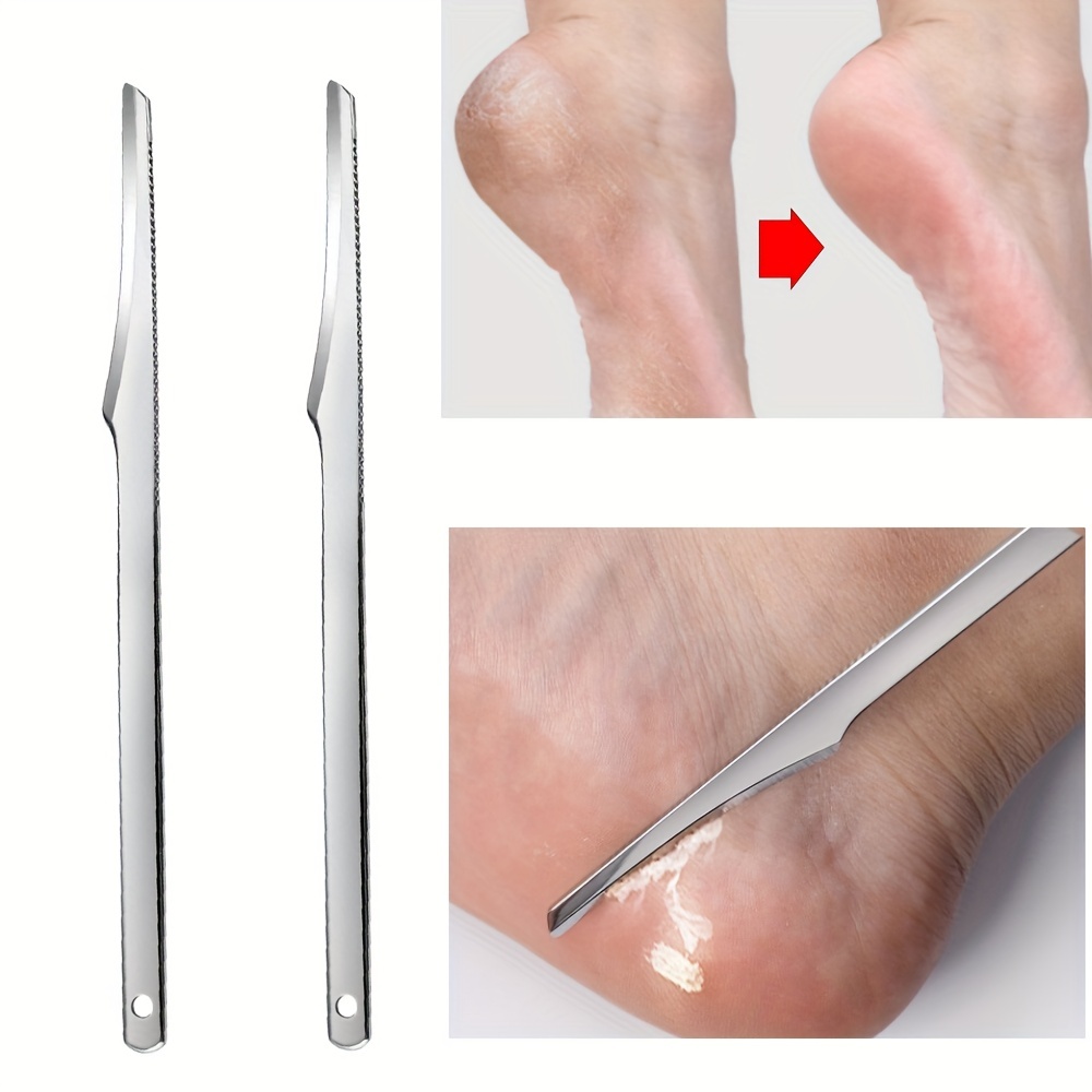 2Pcs Pedicure Knife Tool Professional Stainless Steel Foot