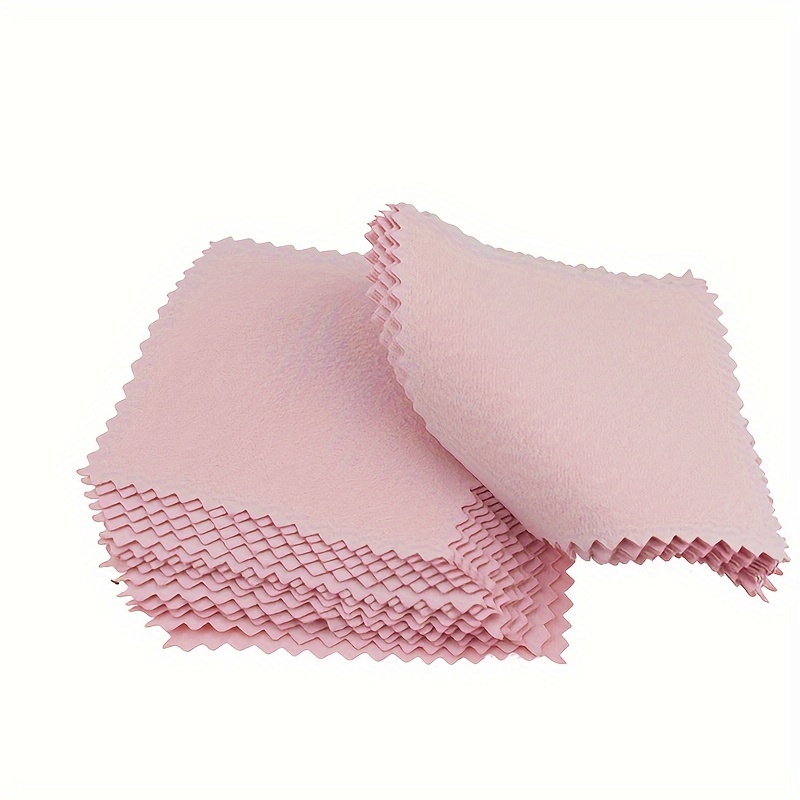 10/20/50pcs Professional Jewelry Cleaning Cloths - Get That Sparkling Look!