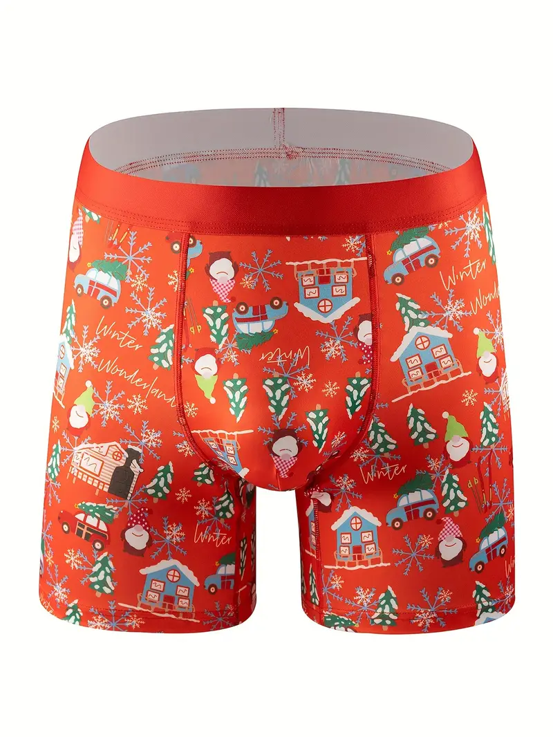 Christmas Style Santa Claus Print Men's Fashion Novelty - Temu