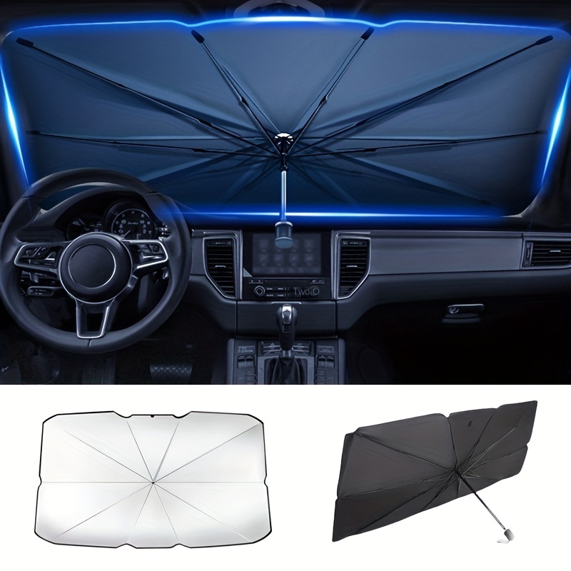 Foldable Vehicle Sunshade 125cm/145cm Windshield Umbrella For Front Window,  Heat & UV Protection Auto Accessories From Pubao, $16.4