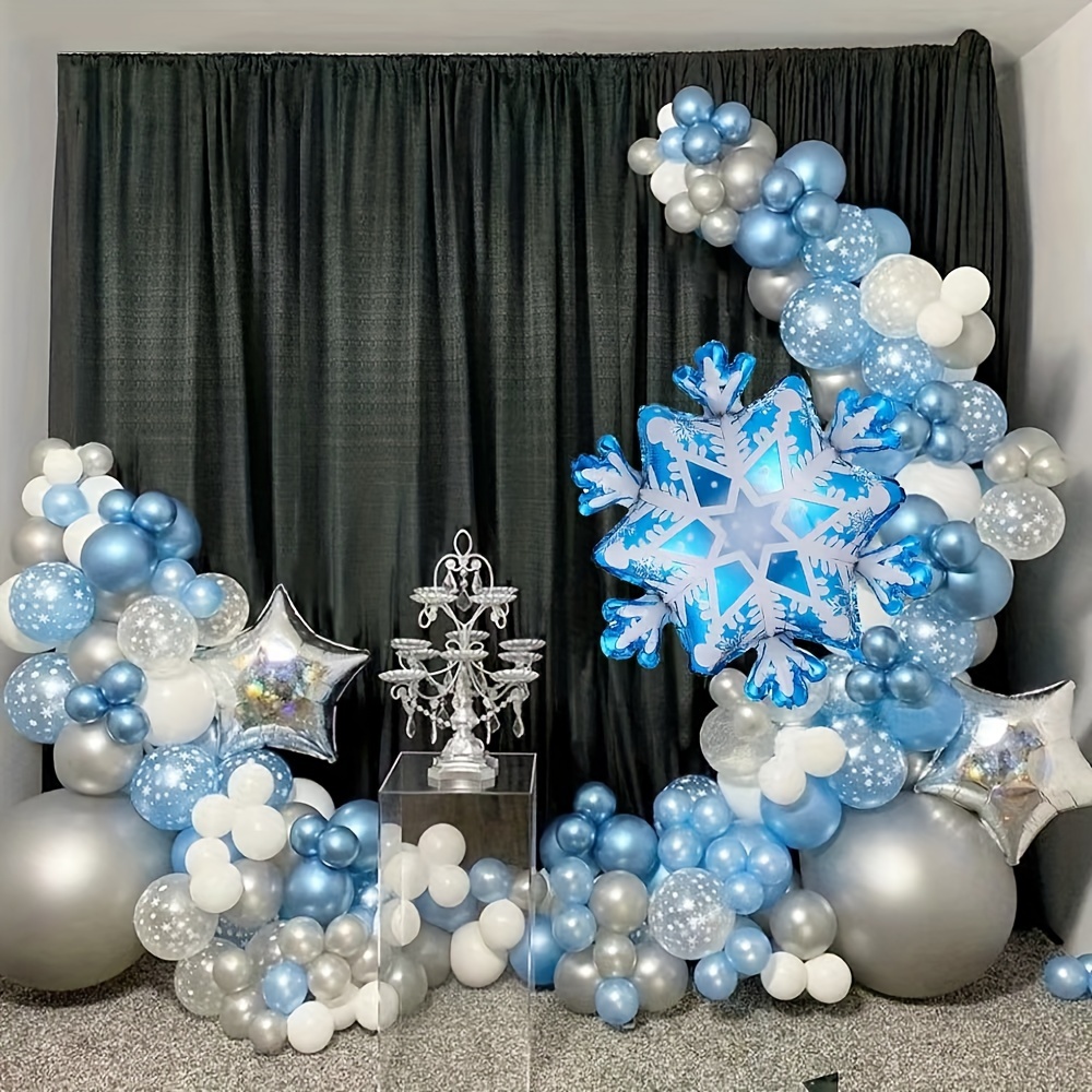 Winter Wonderland Snowflake Princess Party Birthday Party Ideas