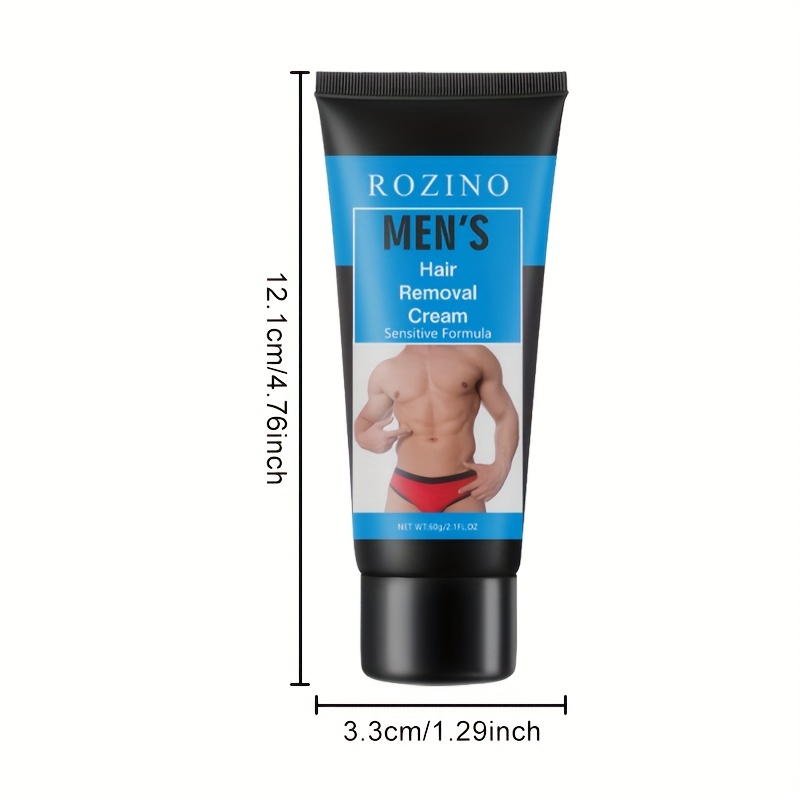 mens hair removal cream for facial leg arm and armpit hair removal painless and long lasting quick cleaning hair removal cream suitable for all skin types 50ml