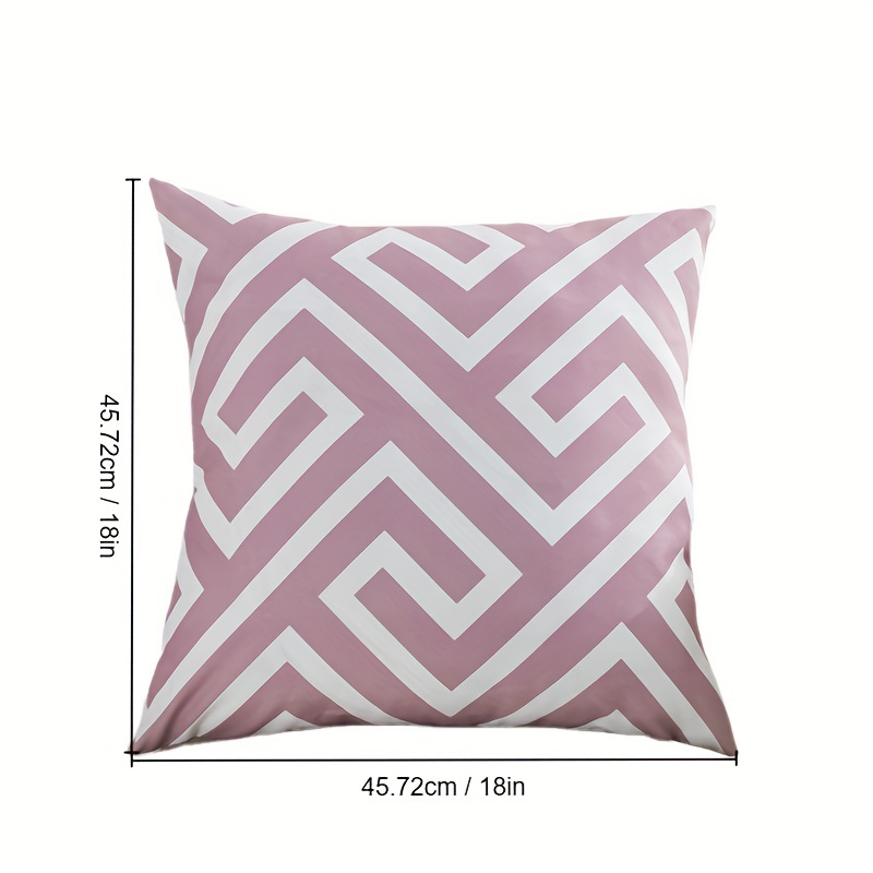 Set of 2 Outdoor Waterproof Throw Pillow Covers 18x18 Inch for