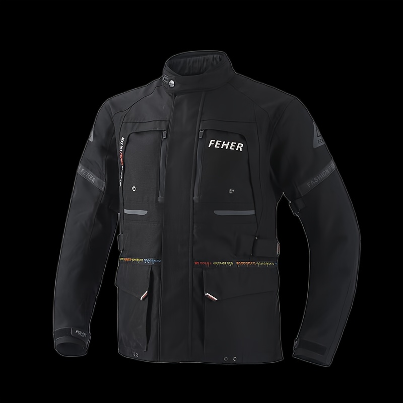 Ropa Andar En Motocicleta, Tejido Interior: 1000 G Algodón Lavado/tela  Nailon Impermeable 210 T, Camisetas Equipo Protección, Equipo Protección *  7 Piezas Jk-059a, Ahorre Ofertas