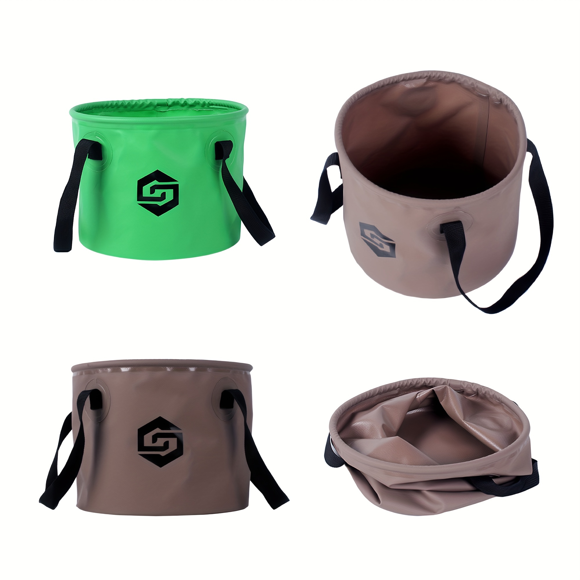 Collapsible Bucket + Collapsible Stand | 2.64 Gallon