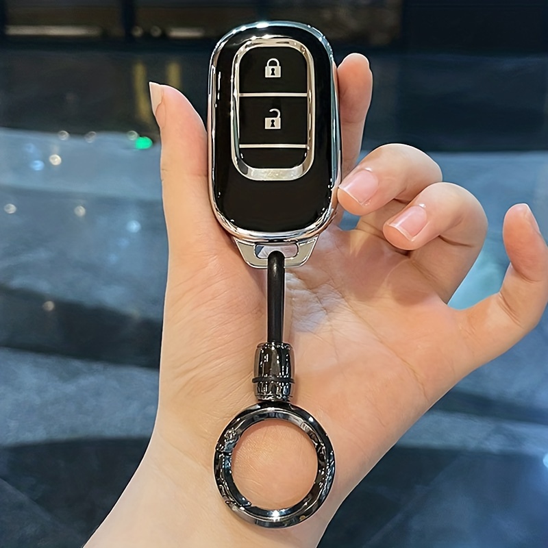 Car Keychain Hook Zinc Alloy Material Car Accessories Double Ring Car Key  Suitable for BMW Keychain Accessories Car Gadgets