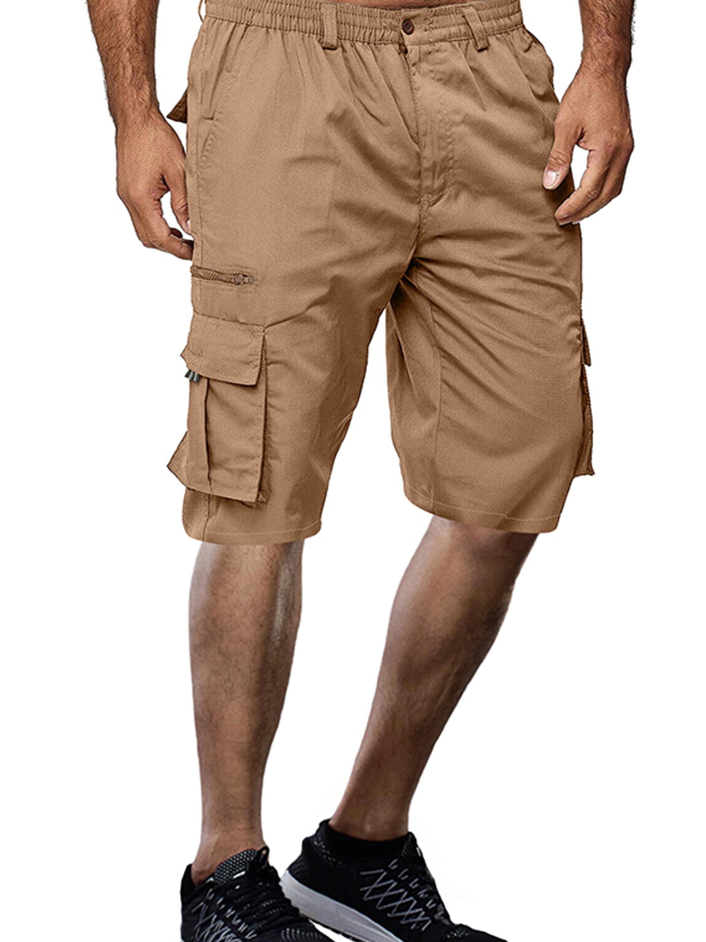 Mens Cargo Shorts With Pockets - Temu