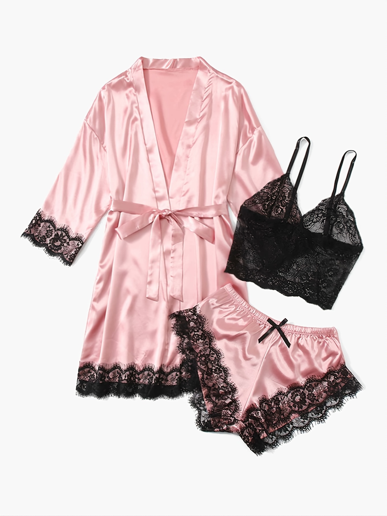 Satin Long Pajama Set - Sleep & Lingerie - Victoria's Secret