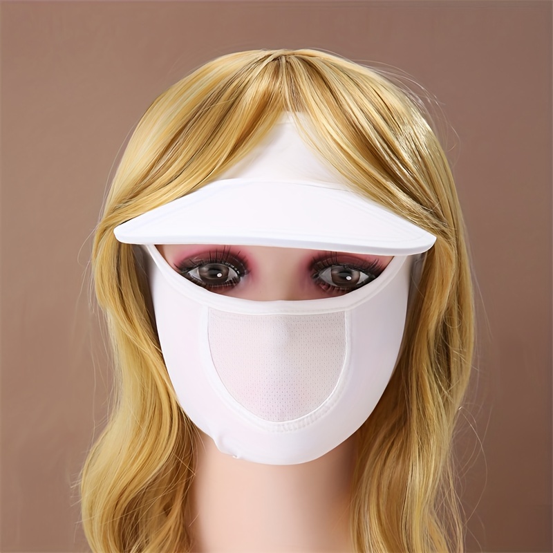 Breathable Sunproof Mask with Brim for Cycling
