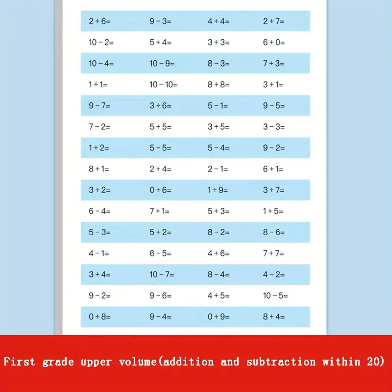 Oral Arithmetic Practice Sheet For First And Second Grade Students 30 Oral arithmetic practice sheet for first and second grade students 30