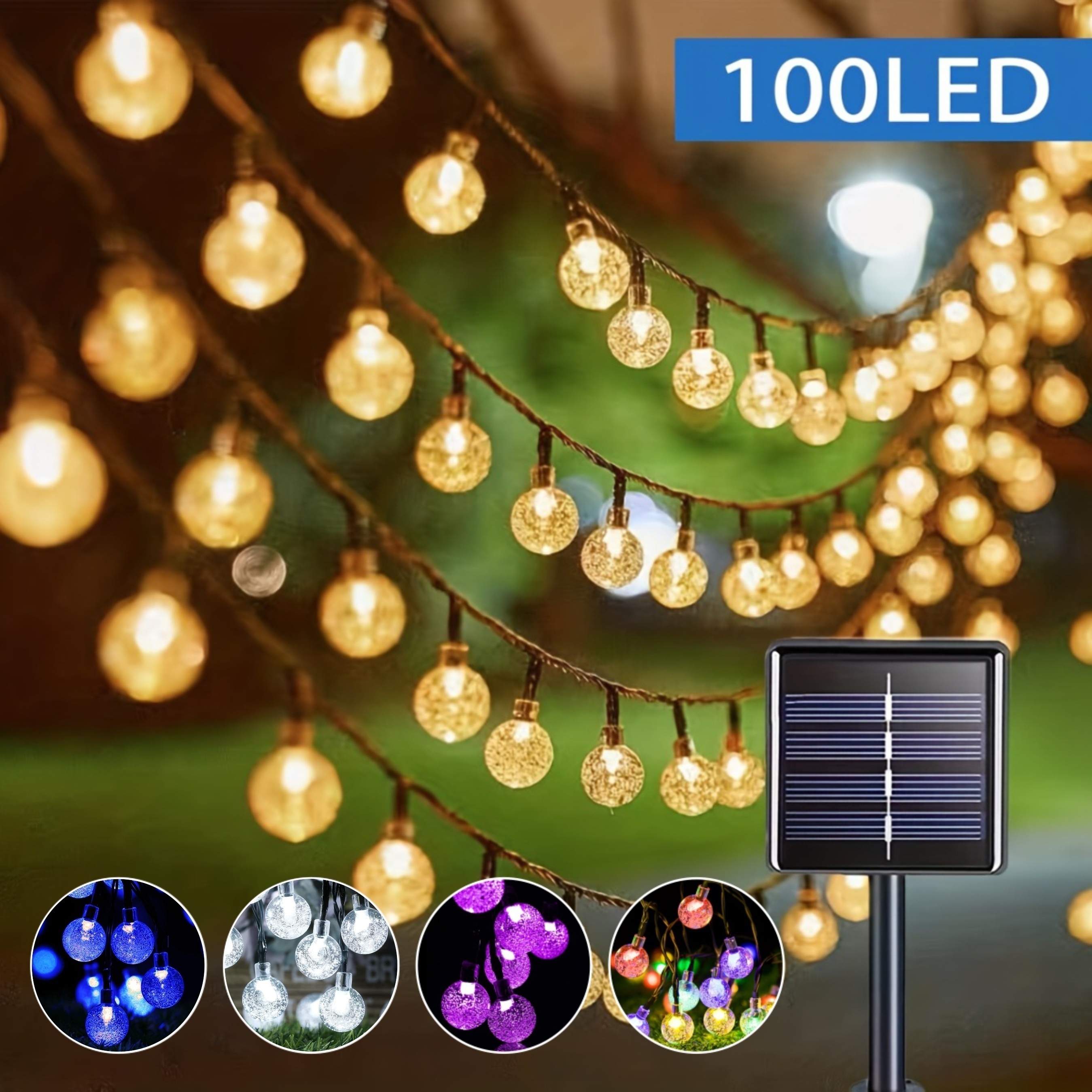 1000 Led Christmas Lights Outdoor String Lights Plug In - Temu