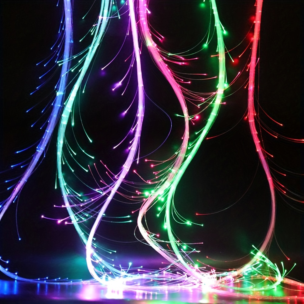 Plume Lumineuse LED Multicolore en Fibre Optique pour Stimulation Visuelle  et Détente - Senso-Care – Senso-Care