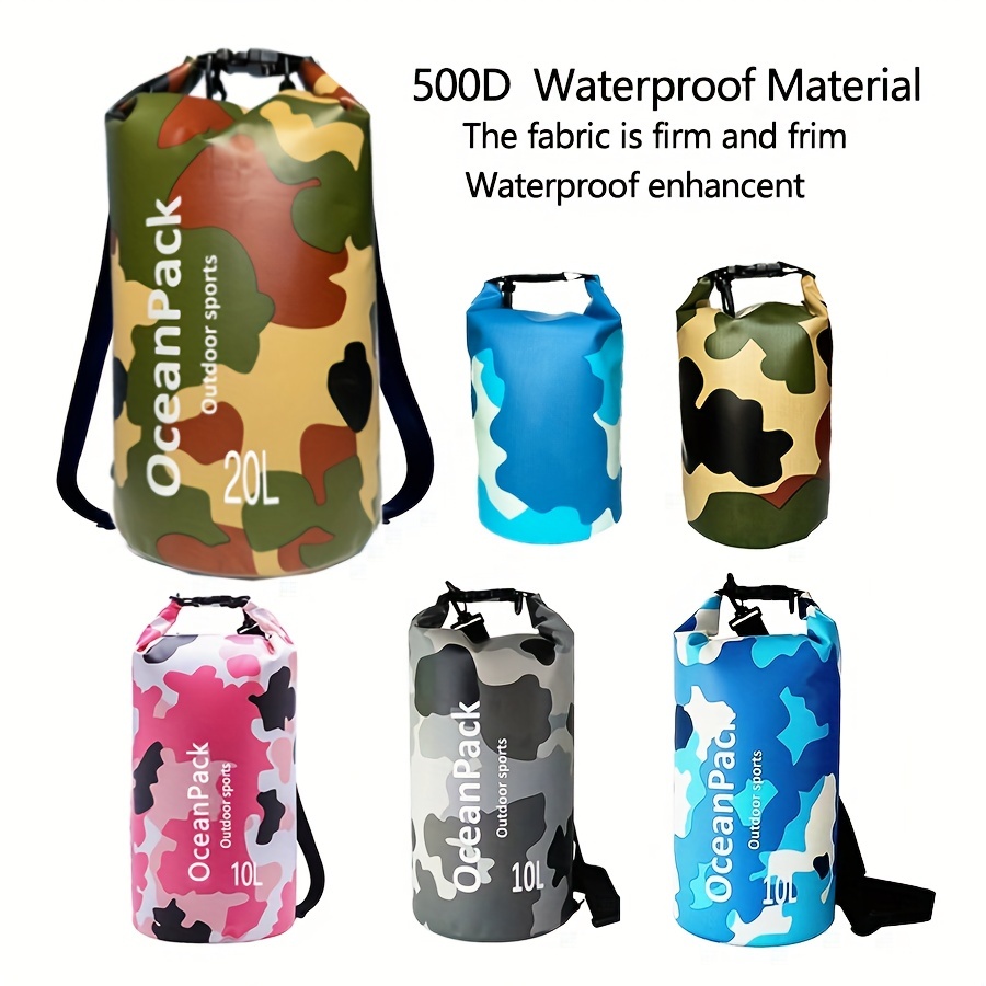 Durable Foldable Waterproof Bucket Bag Water Sports Travel - Temu