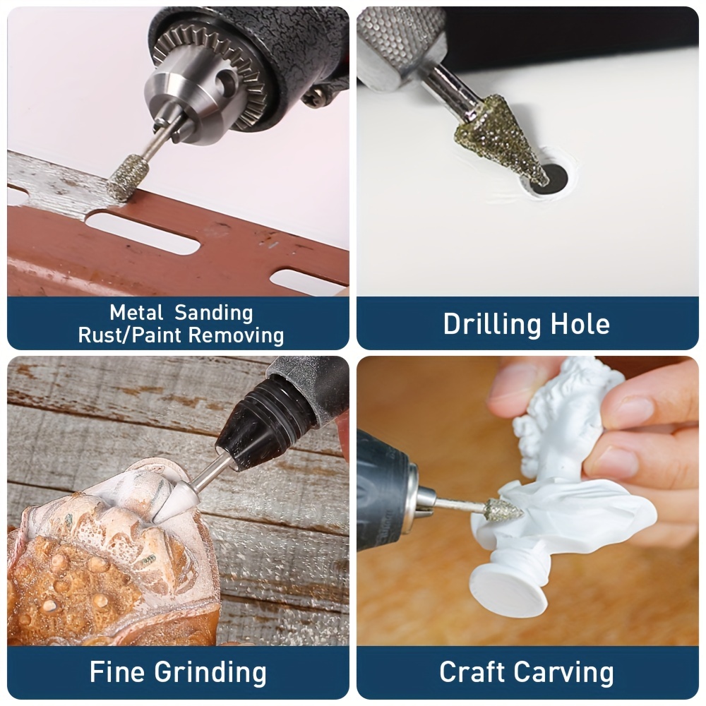 Sanding Bits For Rotary Tool Grinding Stone Sanding Drill - Temu United  Arab Emirates