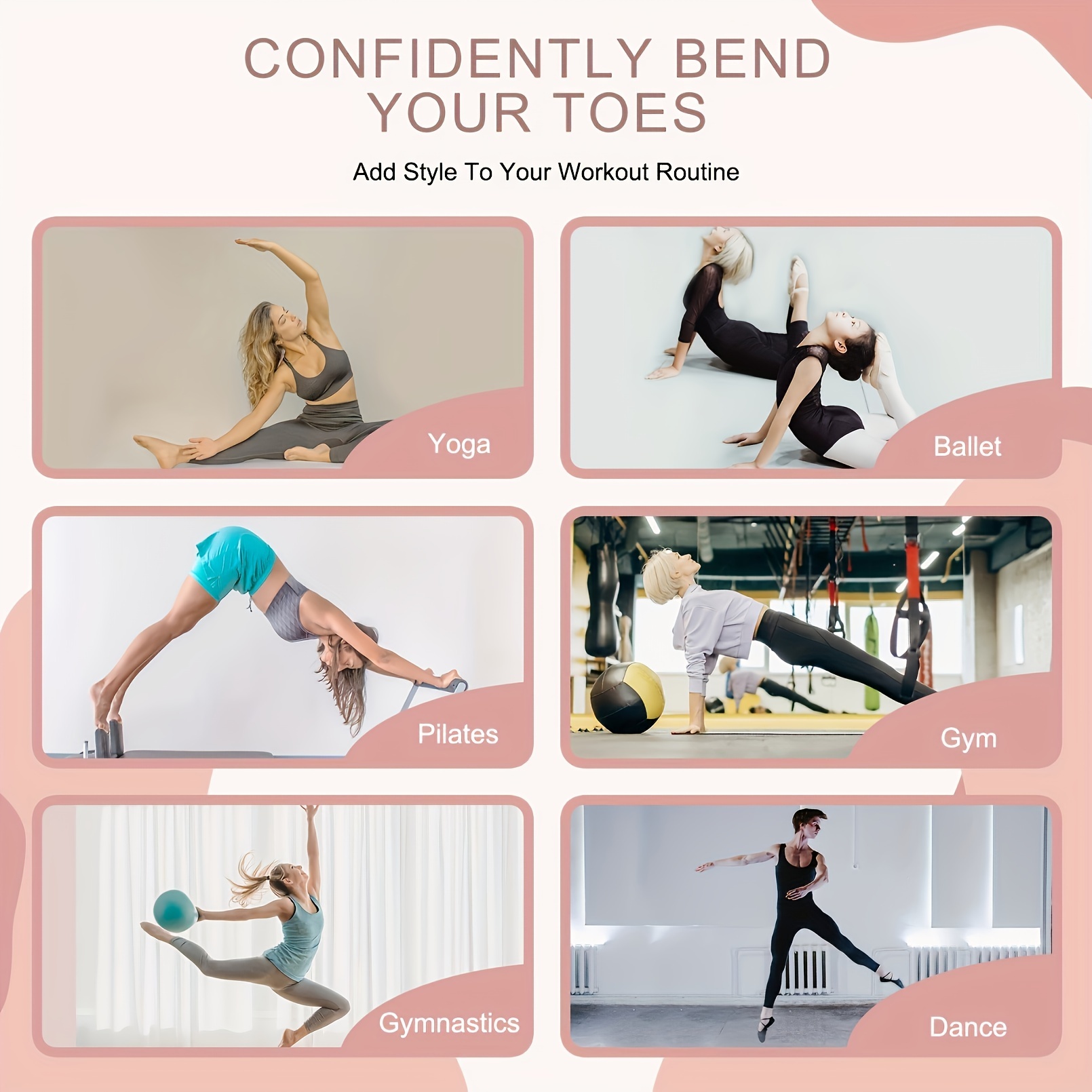 3 Pares De Calcetines Deportivos Antideslizantes Profesionales Para Yoga  Pilates Barre Ballet Para Mujer - Temu