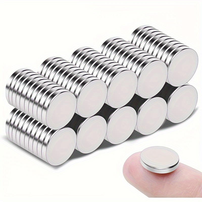 60Pcs Small Magnets, 8x2mm Small Round Magnets for Crafts, Cylinder  Refrigerator Fridge Magnets, Whiteboard Magnets, Office Magnets, Mini  Magnets