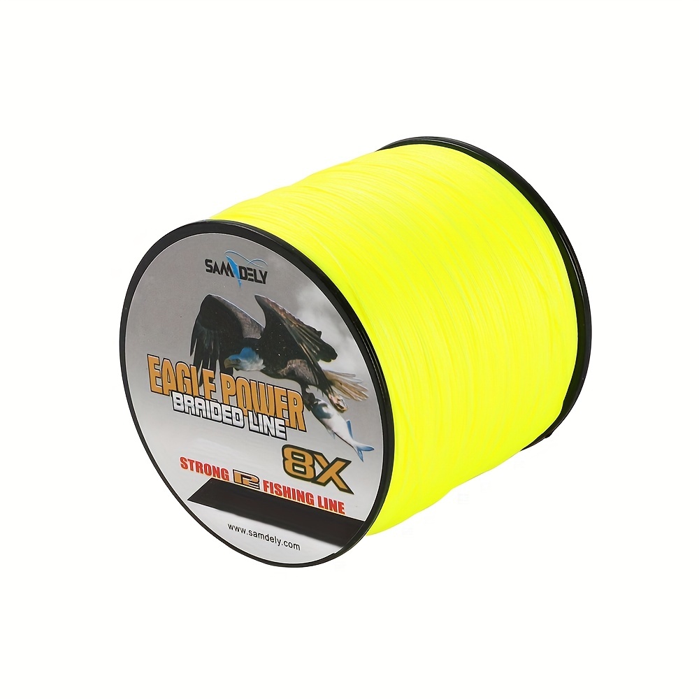 Samdely EaglePower Braided Fishing Line Abrasion Resistant Braided Lines  Superior Knot Strength, Test for Salt-Water