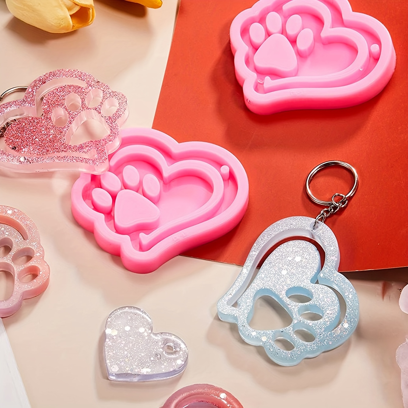 Cat Lover Keychain Kit