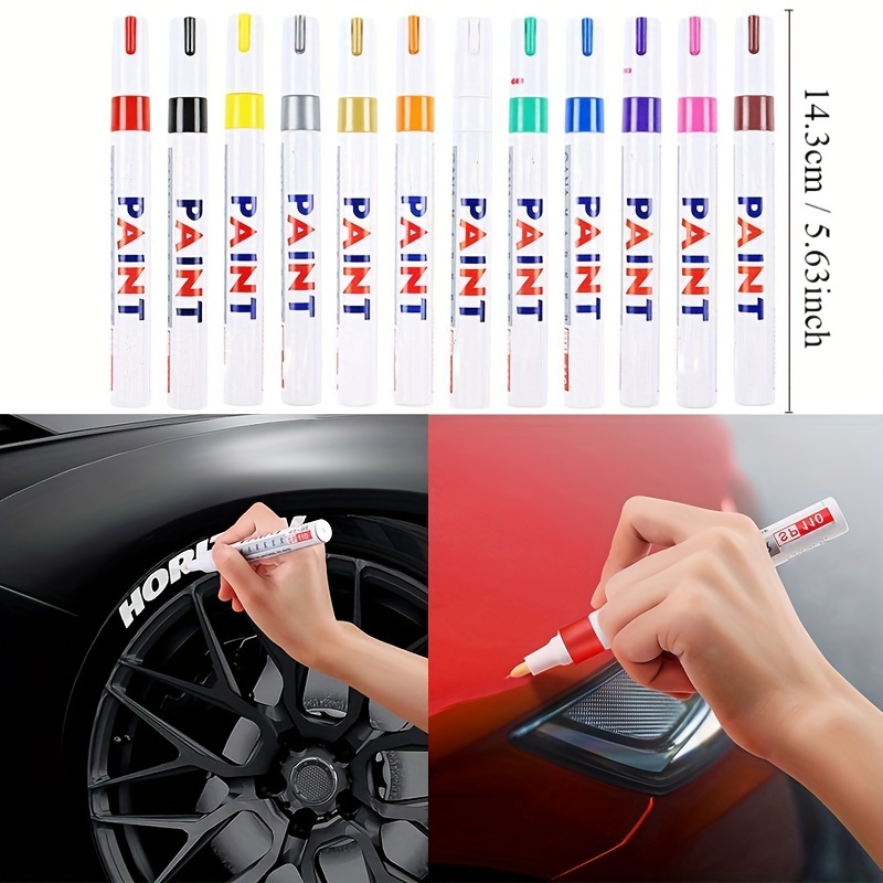 Waterproof Car Wheel Tire Paint Pen Permanent Marker For - Temu