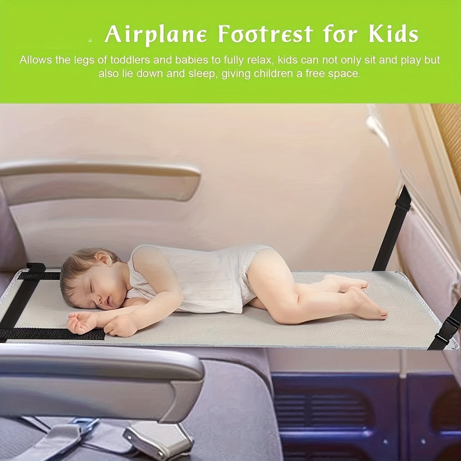 Toddler Airplane Seat Extender 