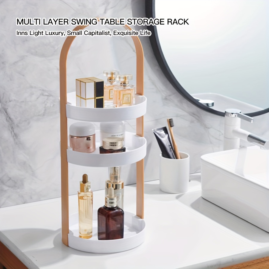 Luxury Plastic Storage Rack Desk Organizer Multifunctional