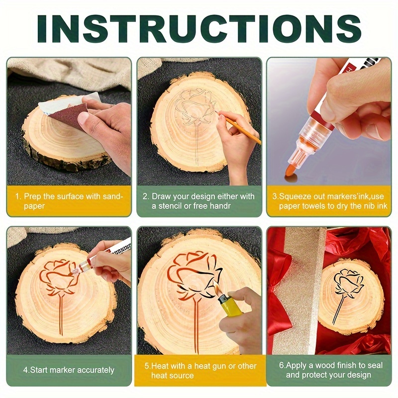 How to Waterproof Your Woodburned Crafts - Scorch Marker