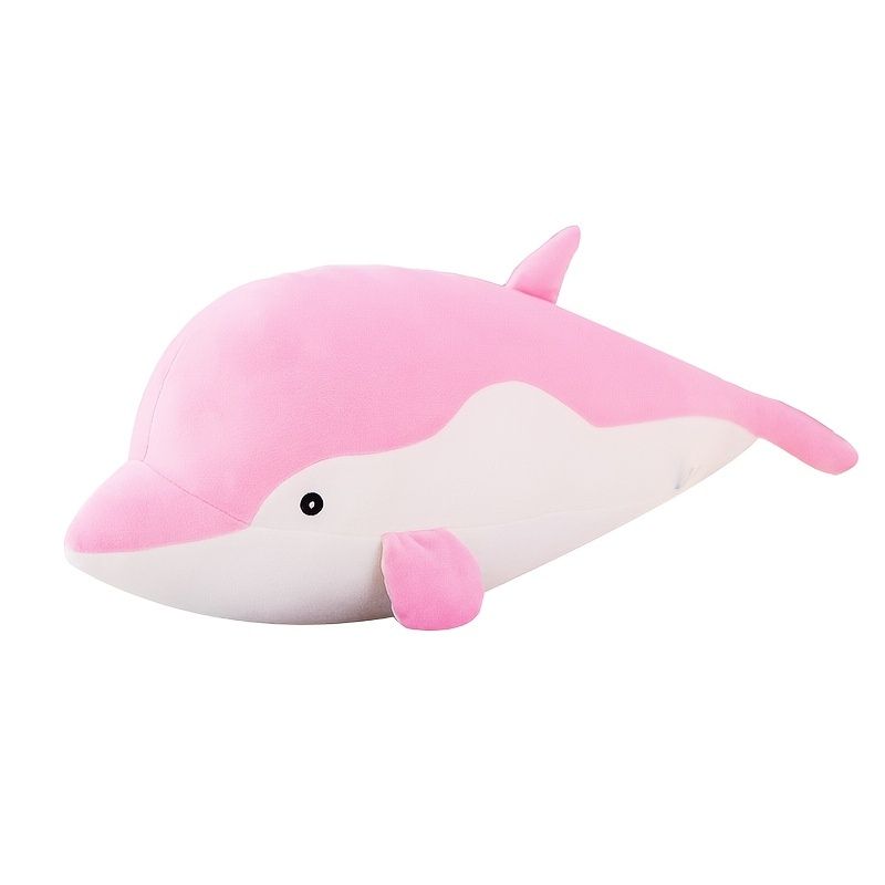 Lovely Dolphin Plush Toys Stuffed Soft Cute Animal Dolls Baby Pillow  Cushion For Kids Children Gifts - Toys & Games - Temu