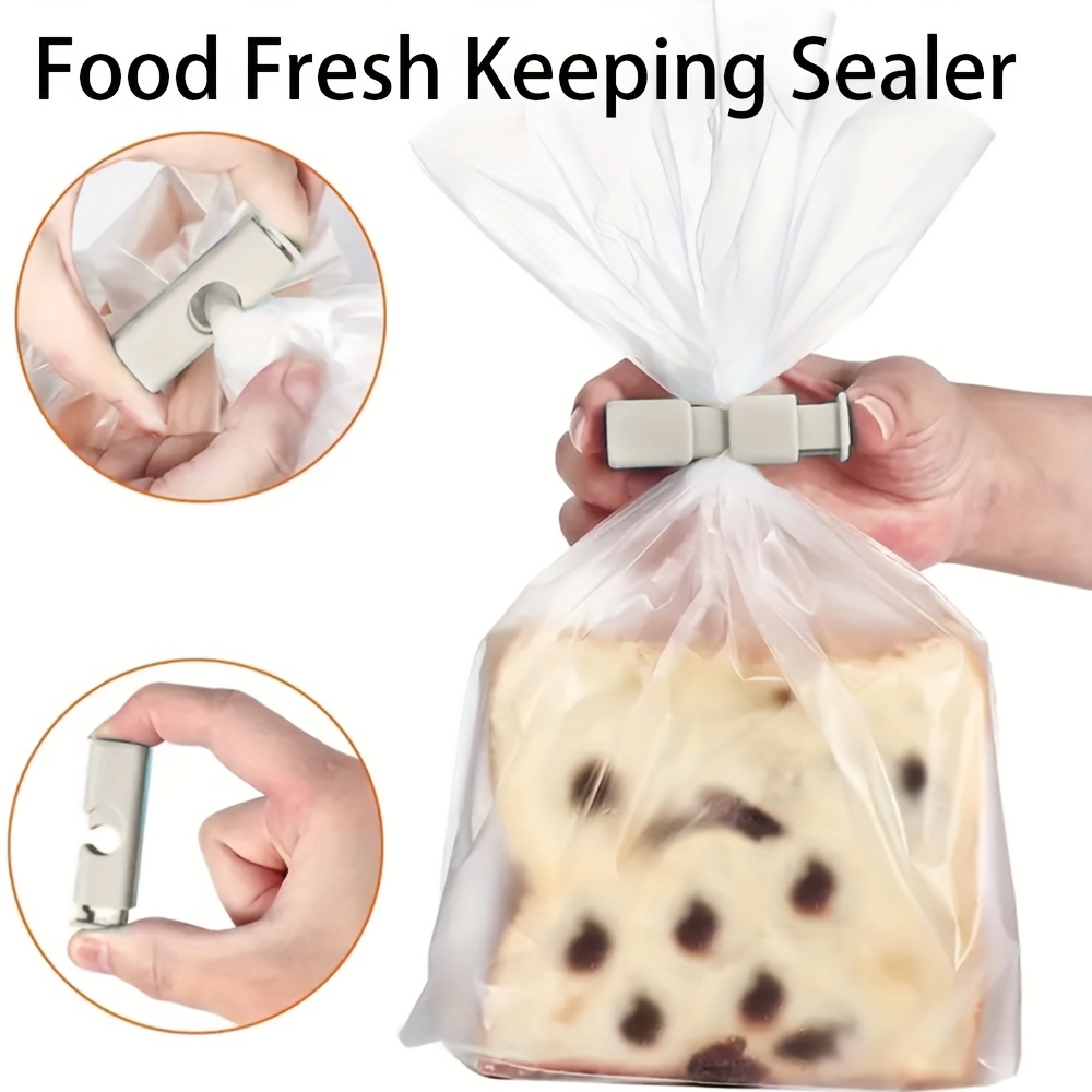 Bread Bag Clips Bread Bag Seal Clip Reusable Easy Squeeze - Temu Belgium