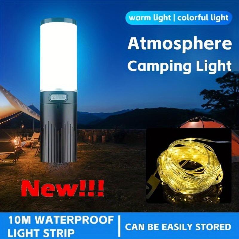 LED Camping Lamp Strip Atmosphere Lamp 10M Camping Lights String
