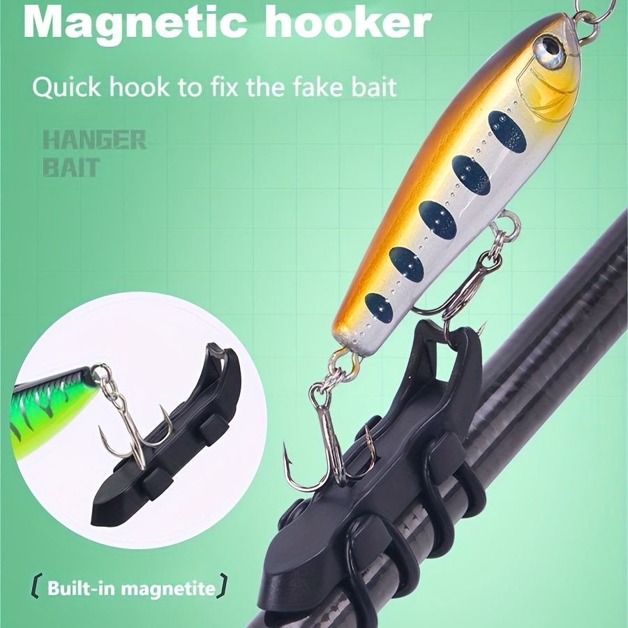 Magnetic Suction Bait Hanger Fishing Lure Hook Fixed Holder - Temu