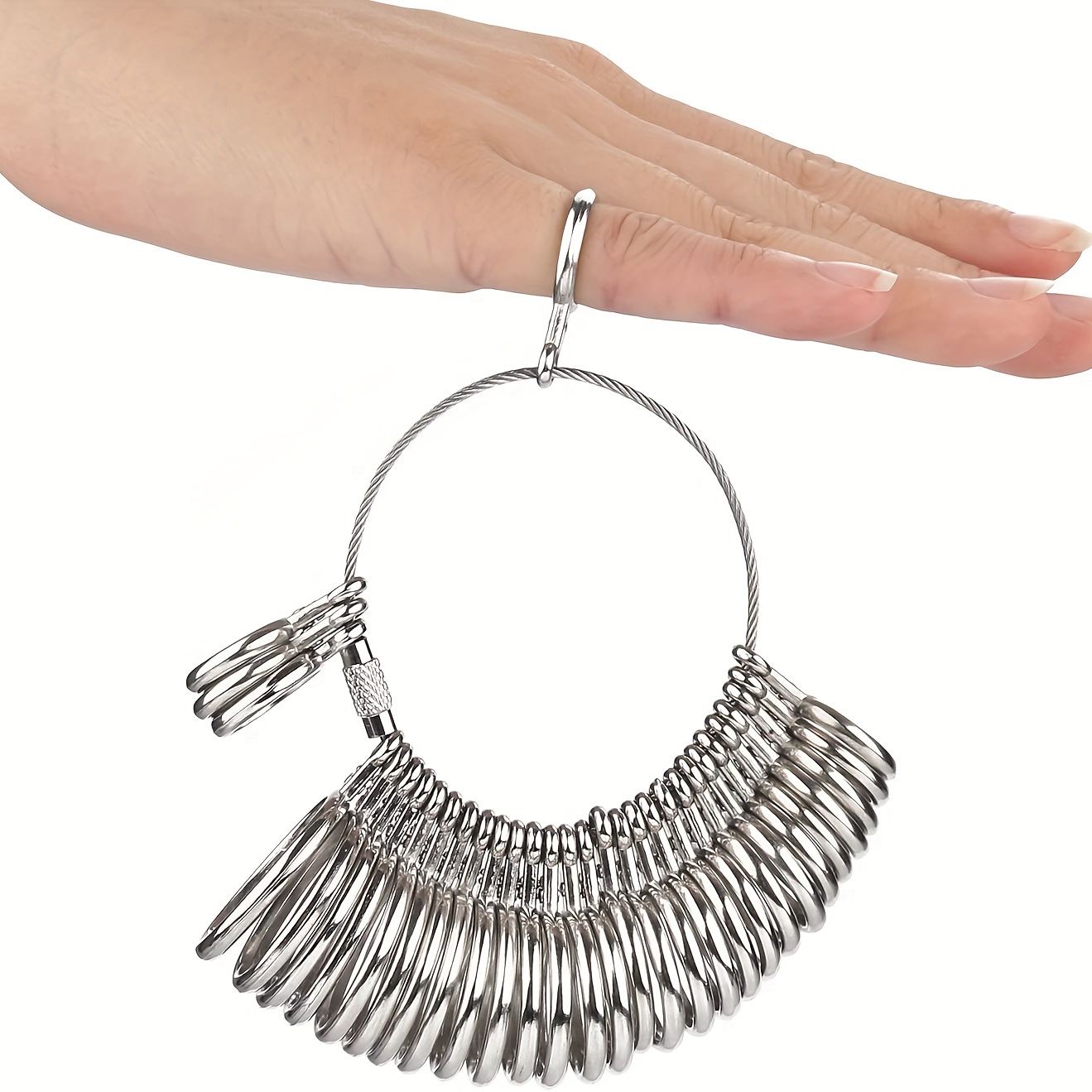 KLONKEE Professional Ring Sizer Tool for Jewelry Making