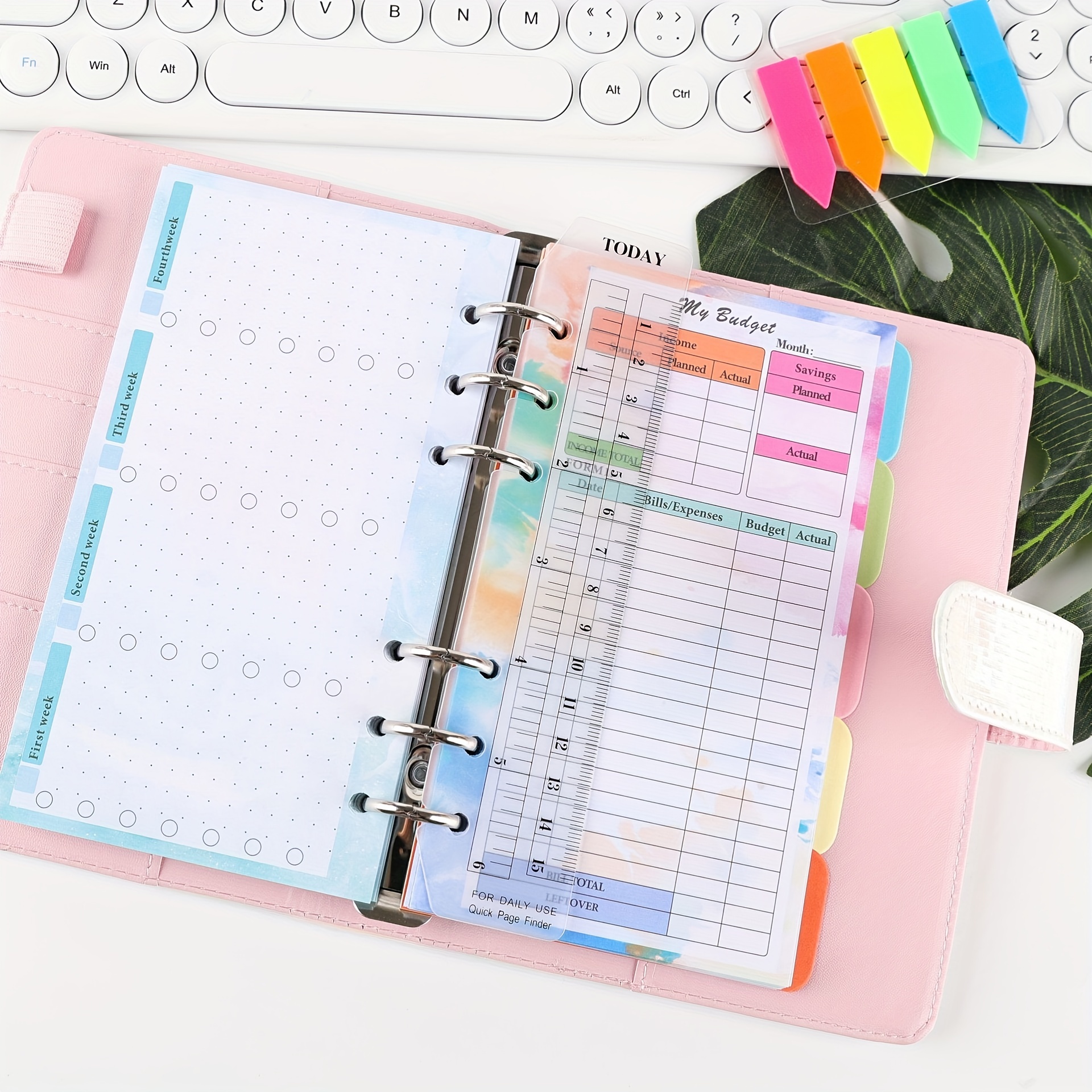 6 Hole Loose Leaf Booklet Core Accessory Package