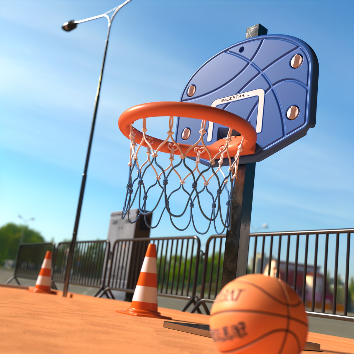 littneo Panier de Basket avec Support Set de Paniers de Basket, Hauteur  Réglable de 93 à 161 cm, Jouets D'extérieur et D'intérieur pour Enfants :  : Jeux et Jouets