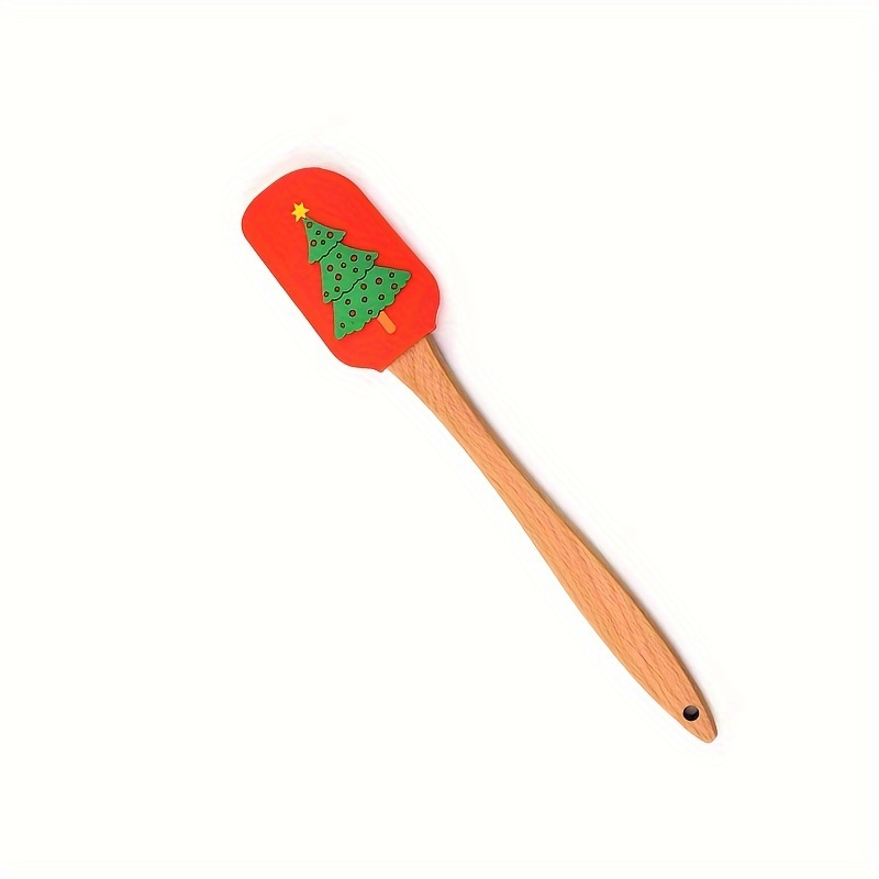 Christmas rubber clearance spatula