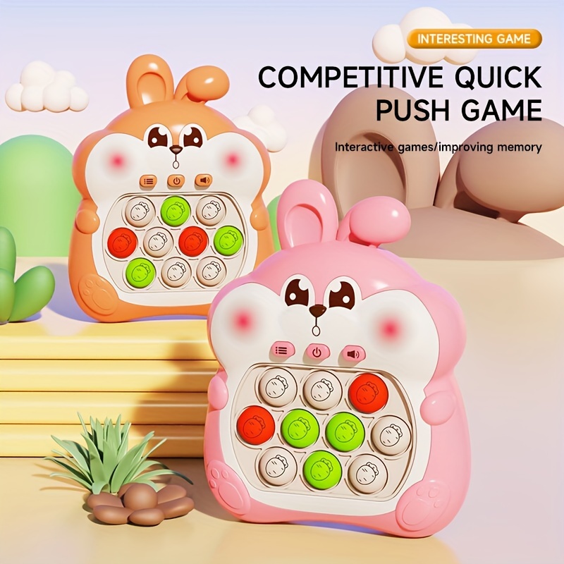 Bunny Quick Push Game Toys Concentration Training And - Temu