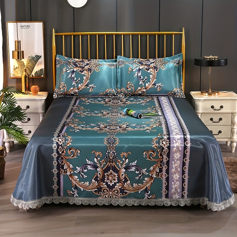 SILK PLAIN BED SHEET SET - Bareeze Home Expressions: Bed Linen