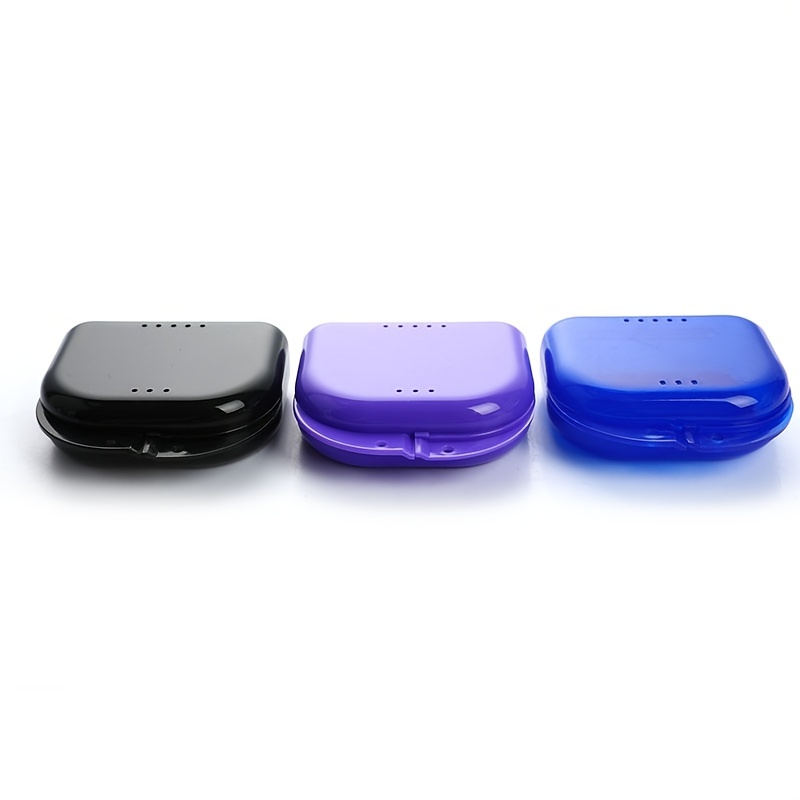 Plastic Tooth Storage Box for Dentures & Braces