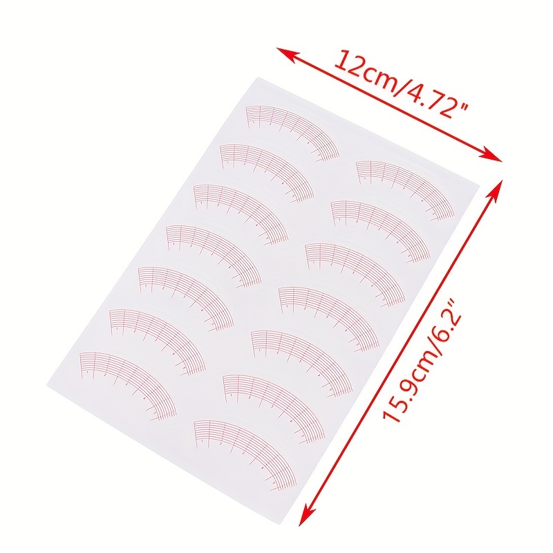 140 Pcs Paper Patches 3D Eyelash Under Eye Pads Patch Lash False