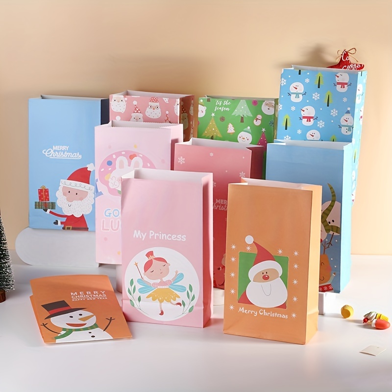 Premium mini pequeñas bolsas de papel de compras de regalo para