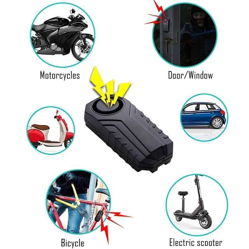 Wireless Bicycle Alarm Remote Control Waterproof Electric - Temu Philippines