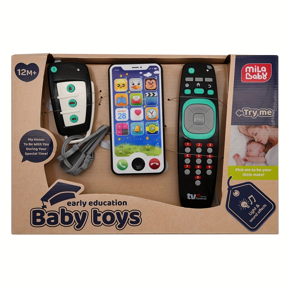 Baby Music Toy Combination (including 1 Simulated Remote - Temu