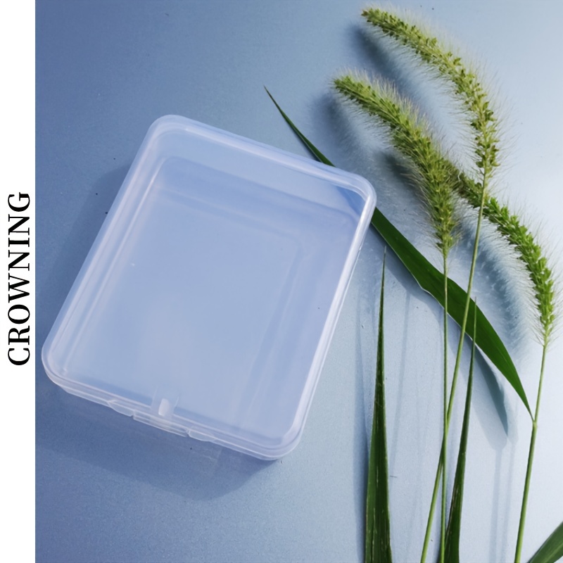 Dustproof Moisture Resistant Clear Square Plastic Box