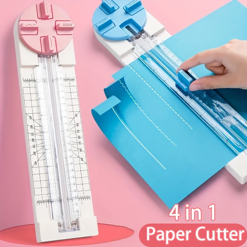 WORKLION Cortador de papel - Cortador de papel A4 con hoja de seguridad  para cortar tarjetas de regalo, cupón, etiqueta, cartulina, fotos,  recortadora