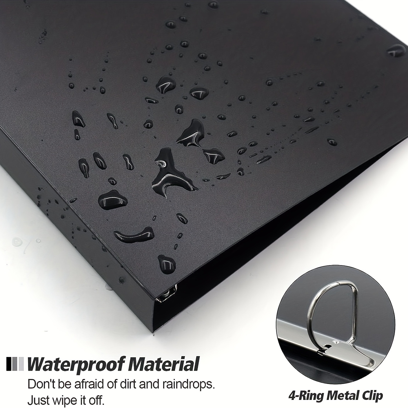 Dohe 4-Ring Ordner A4 Yale University Pink - Mit 100 Blättern & Gummiverschluss