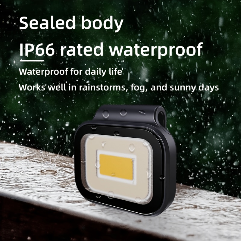 Magnetic Clip Light Led Cob Light Led Running Light Outdoor - Temu